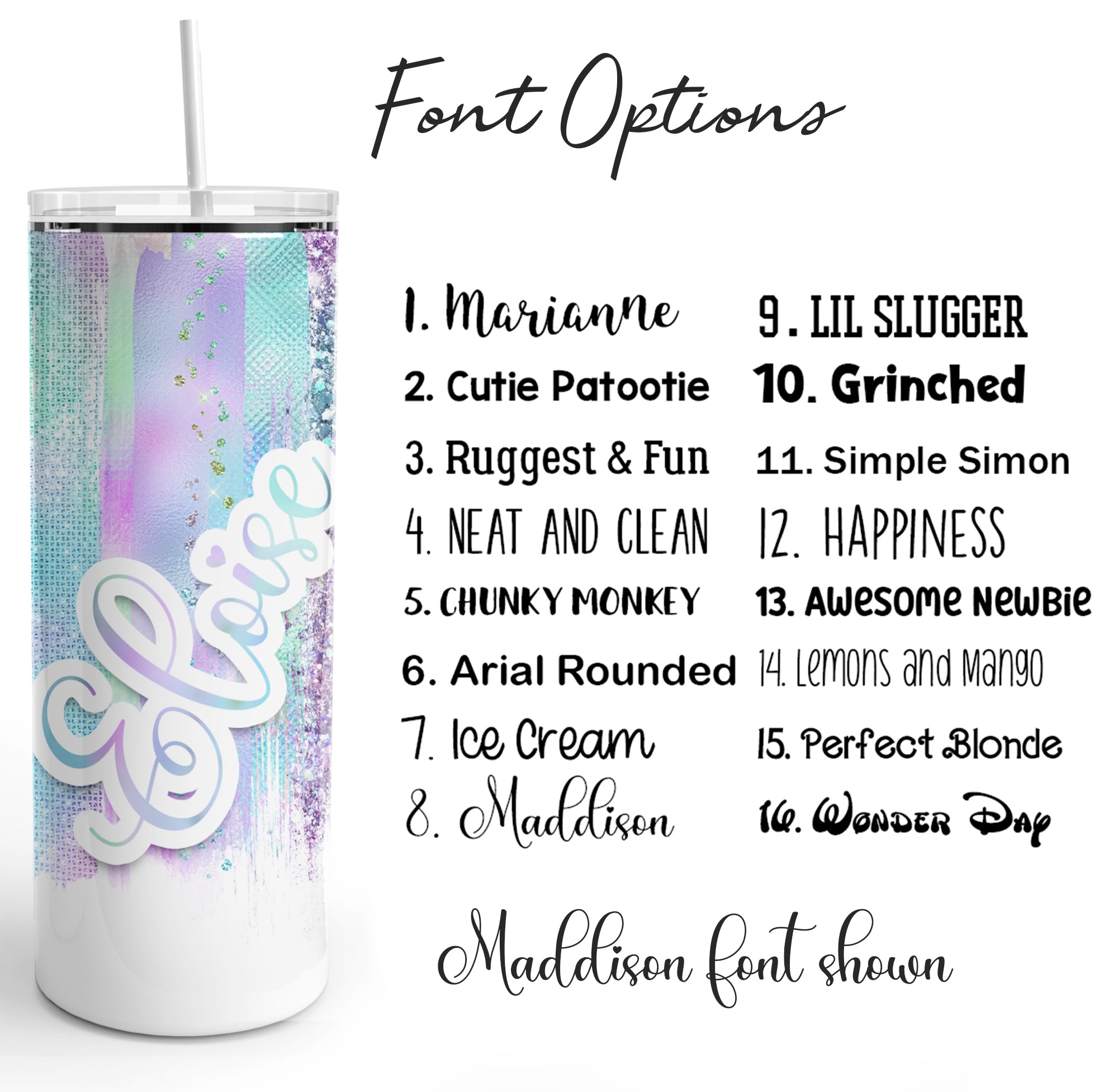 Sparkly 20 oz Tumbler  The Everyday Green