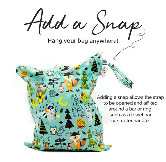 Camping Woodland Animal Wet Bag