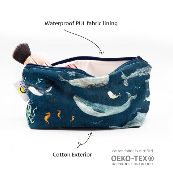 Eco-friendly Makeup Bag with Personalization Options